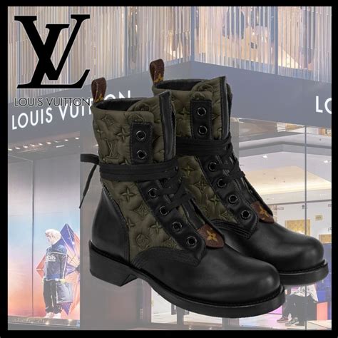 louis vuitton women ranger boot